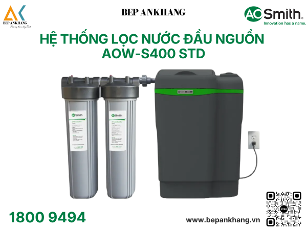 Hệ thống lọc nước đầu nguồn AOSMITH AOW-S400 STD